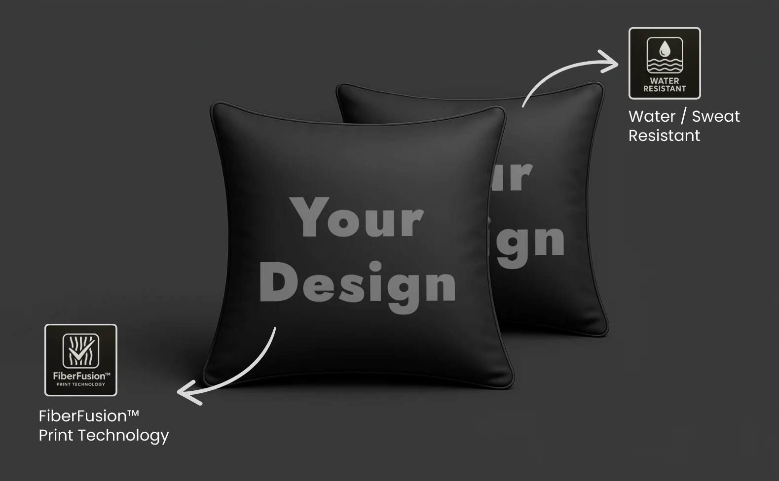 Devil Red Cushions for Cars - Image 3