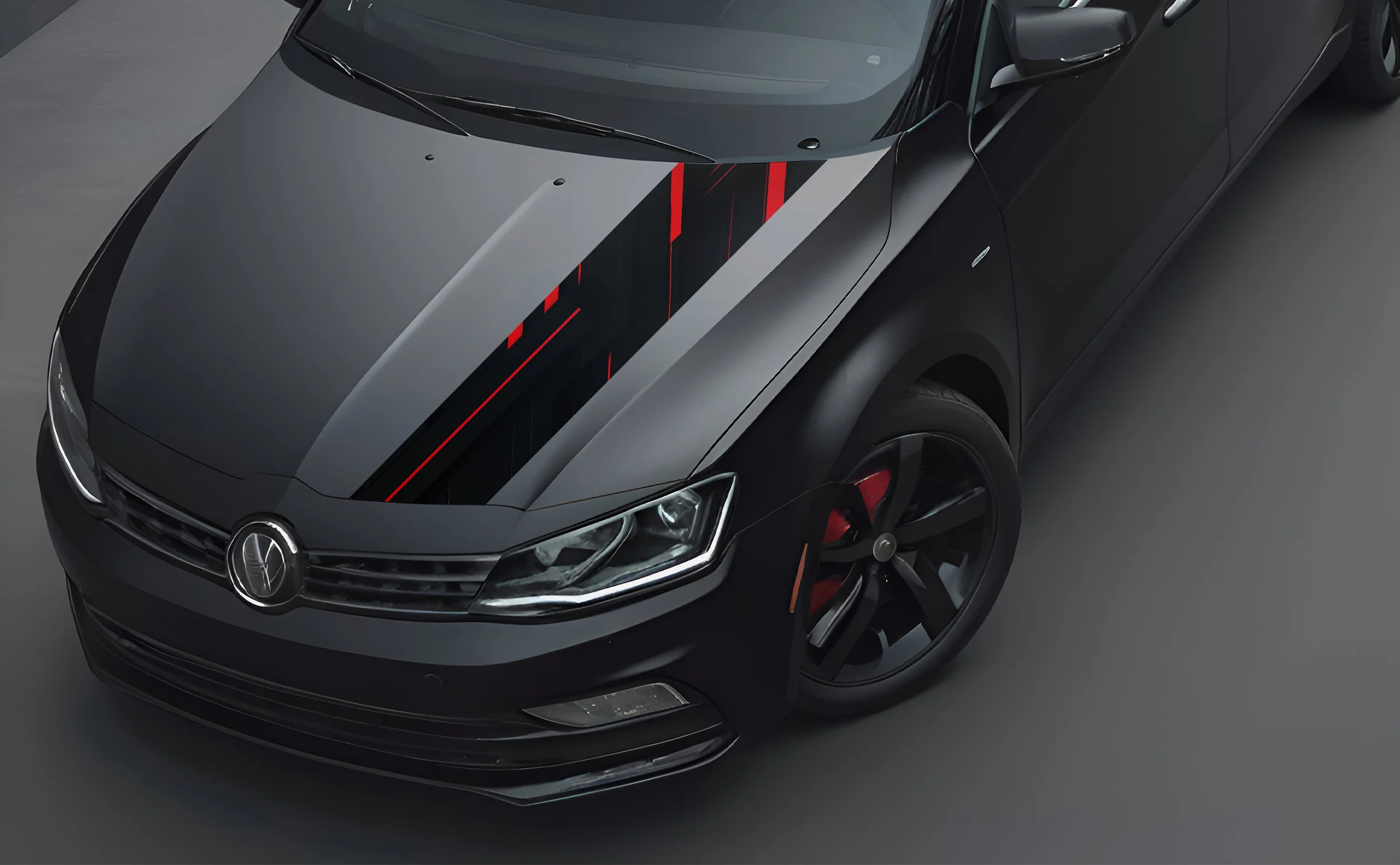 Devil Strip Bonnet Wrap for Cars