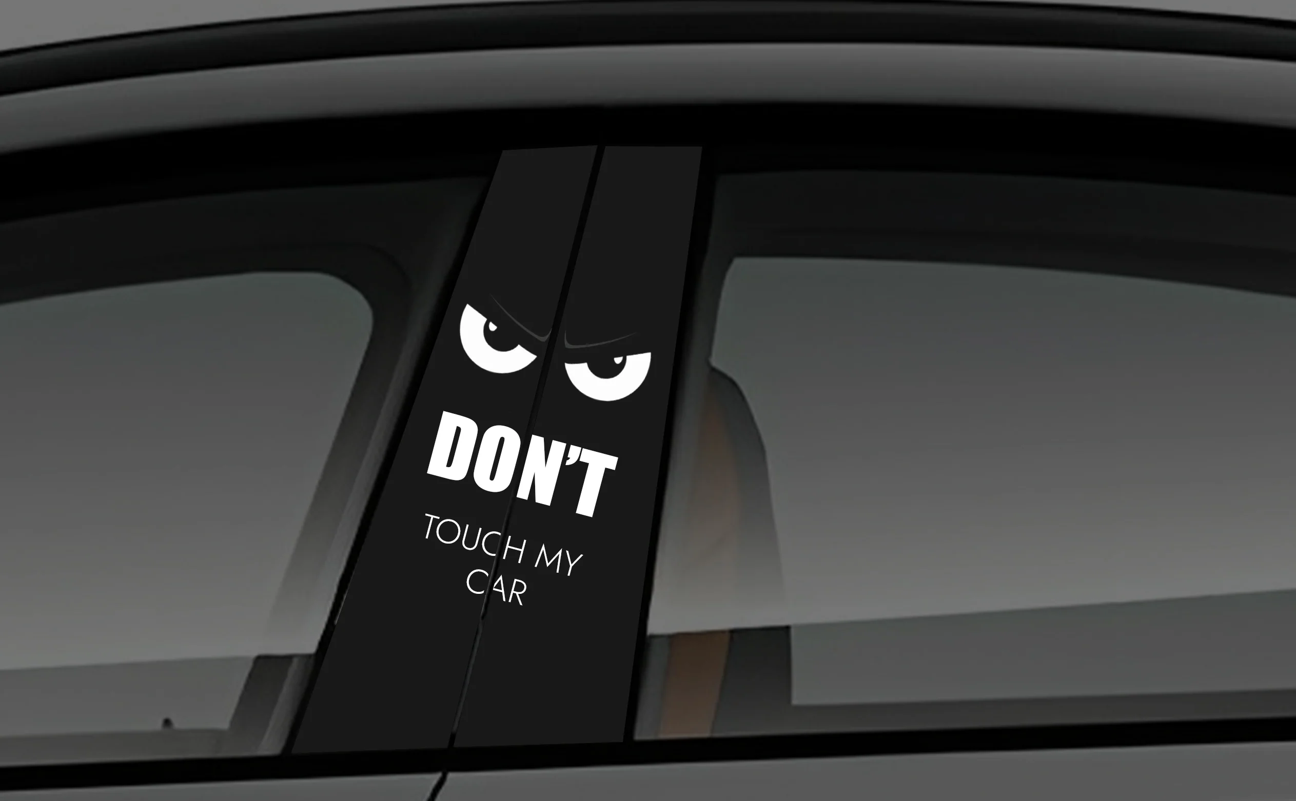 Don't Touch Window Pillar Wrap for Cars