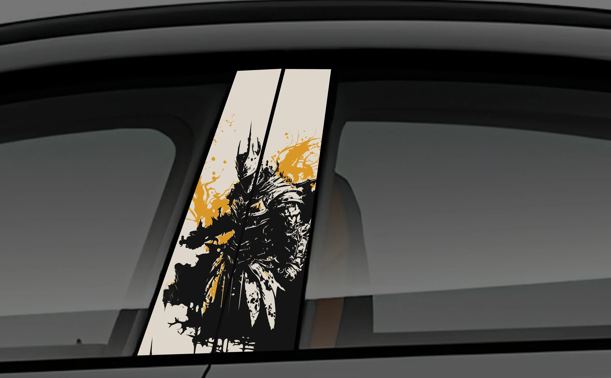 Grim Window Pillar Wrap for Cars