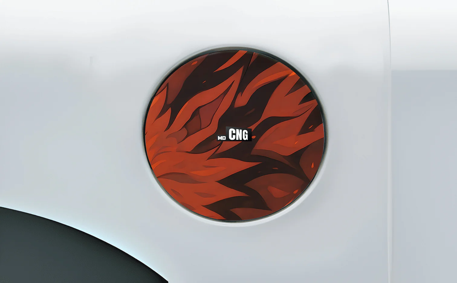 Inner Fires Fuel Cap Wrap for Cars