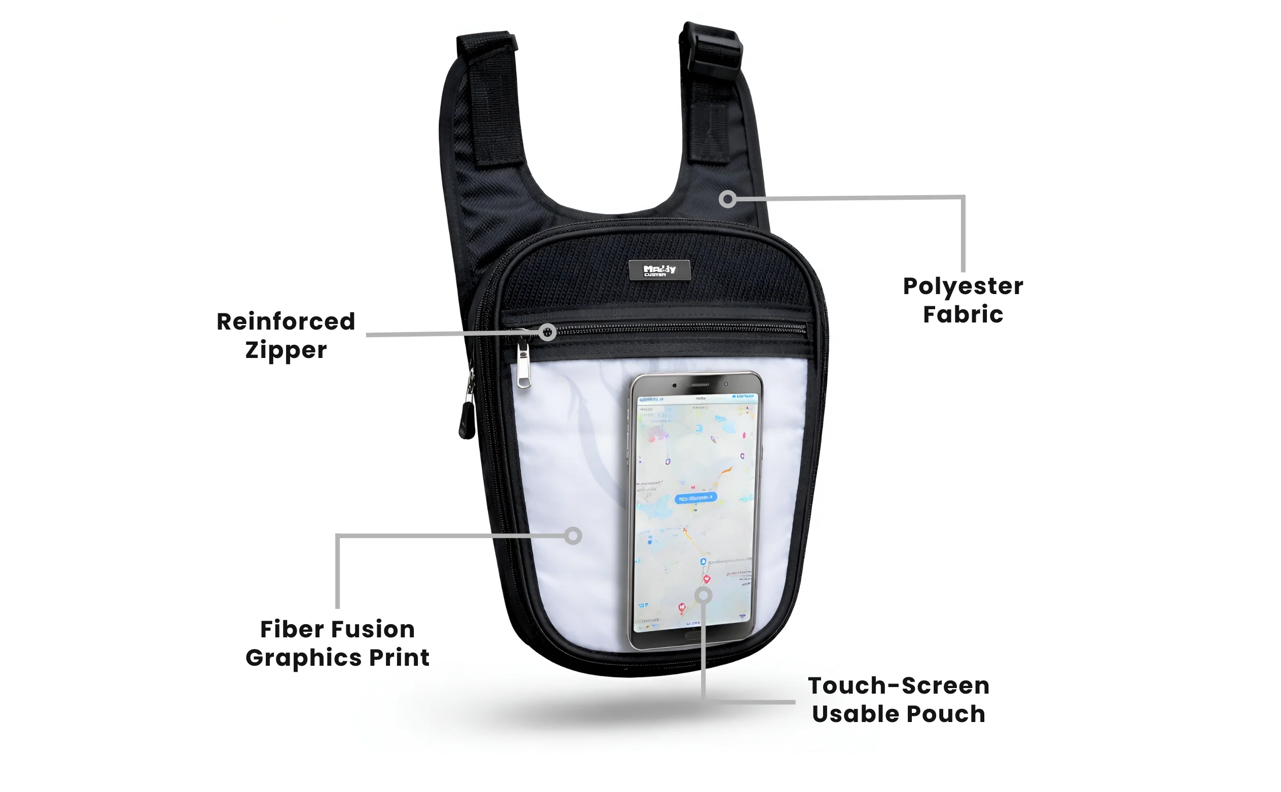 Split Verse Motorcycle Tank Bags - Image 2
