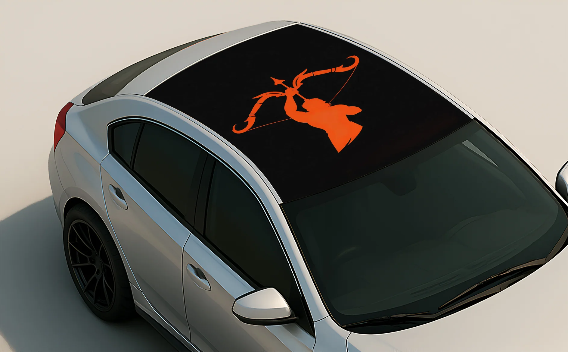 Jai Shree Ram Wrap for Roof Top for Cars