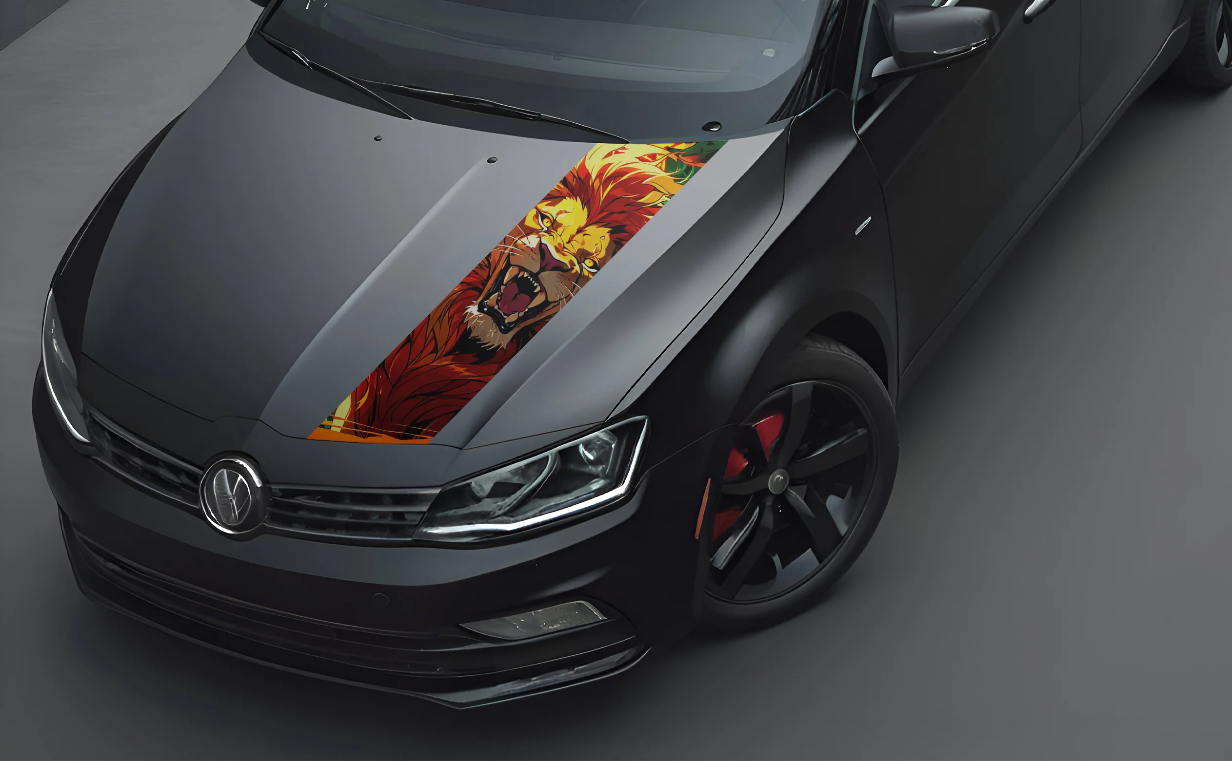 King Bonnet Wrap for Cars
