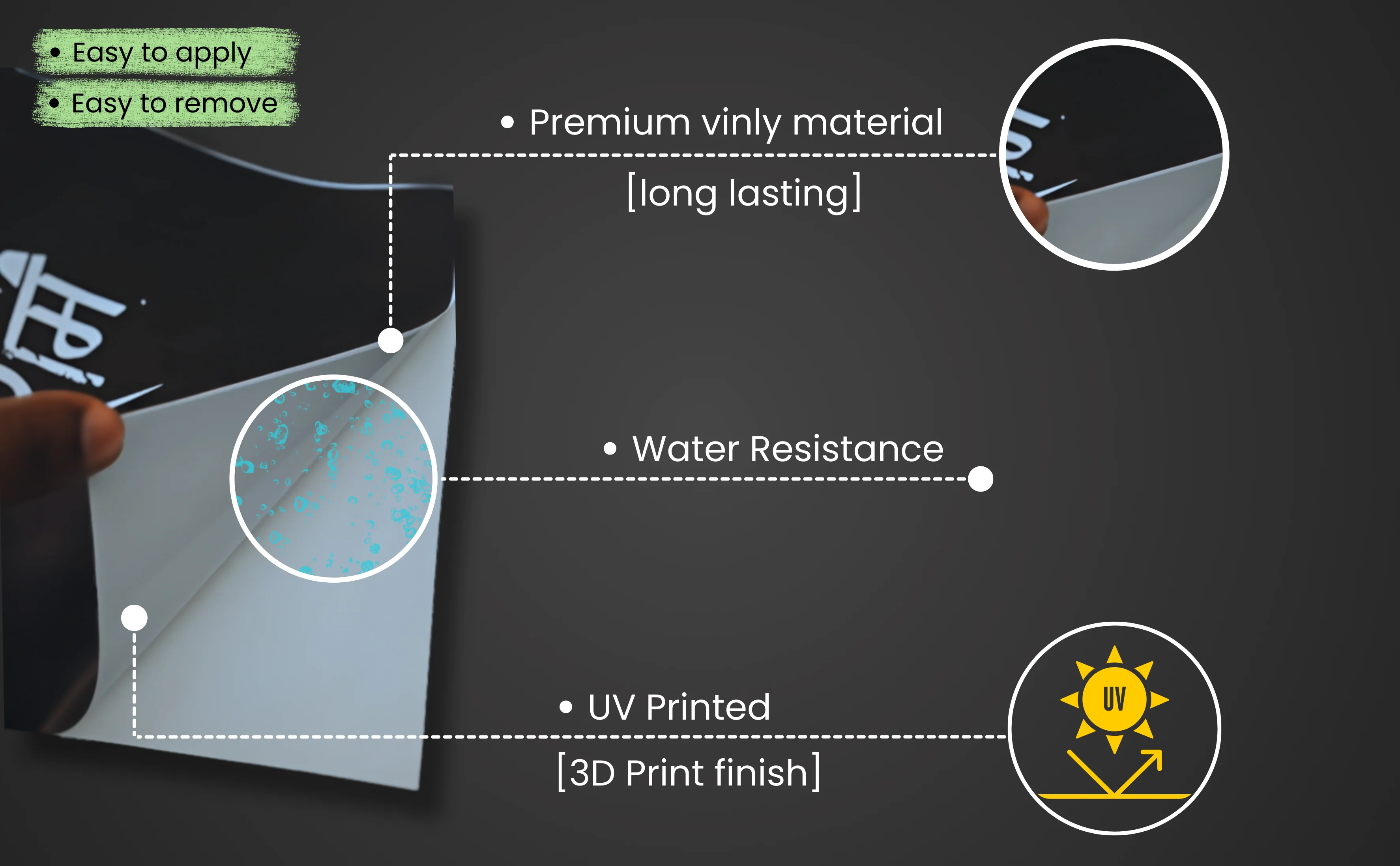 Conqueror Window Pillar Wrap for Cars - Image 4