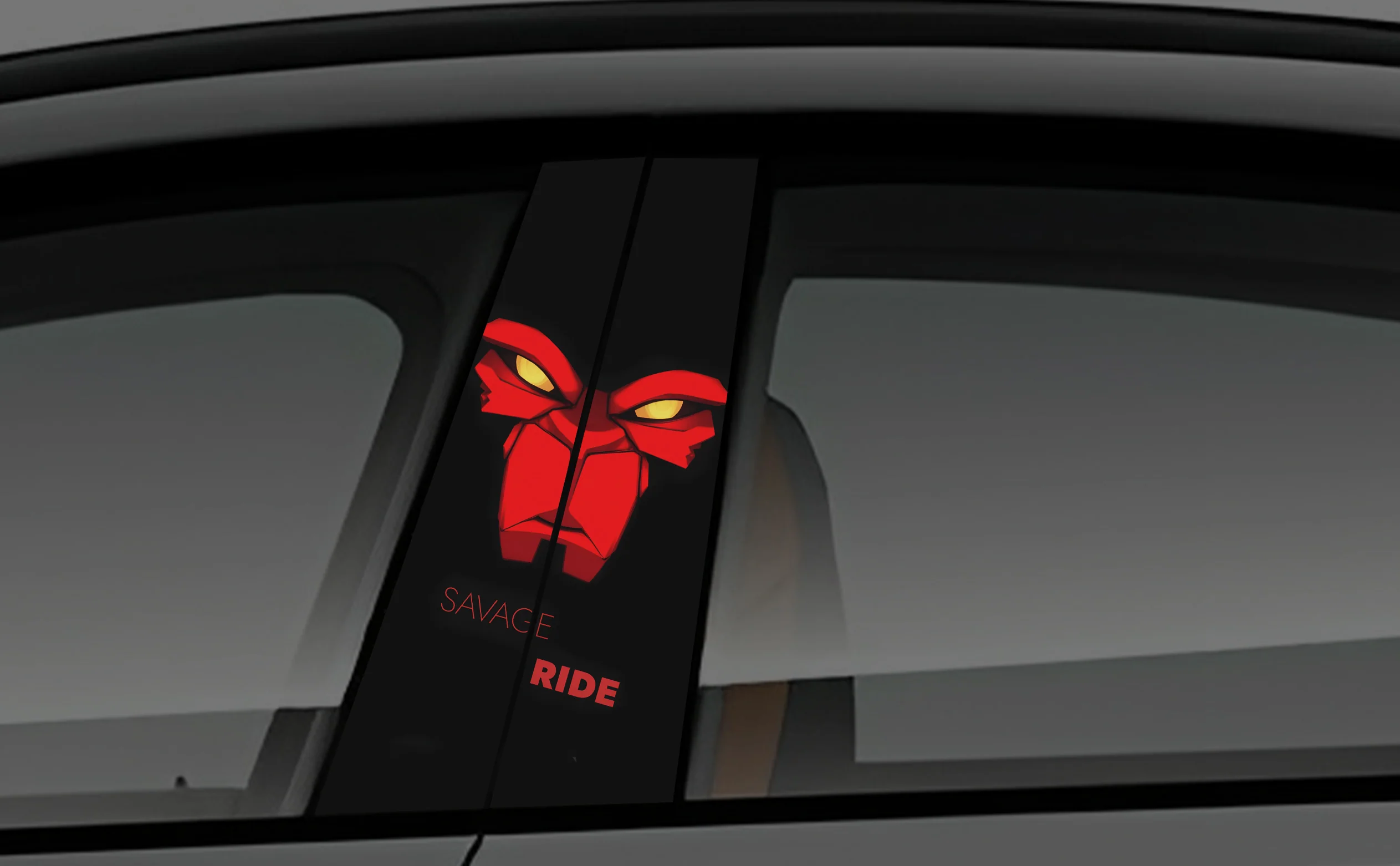 Savage Window Pillar Wrap for Cars