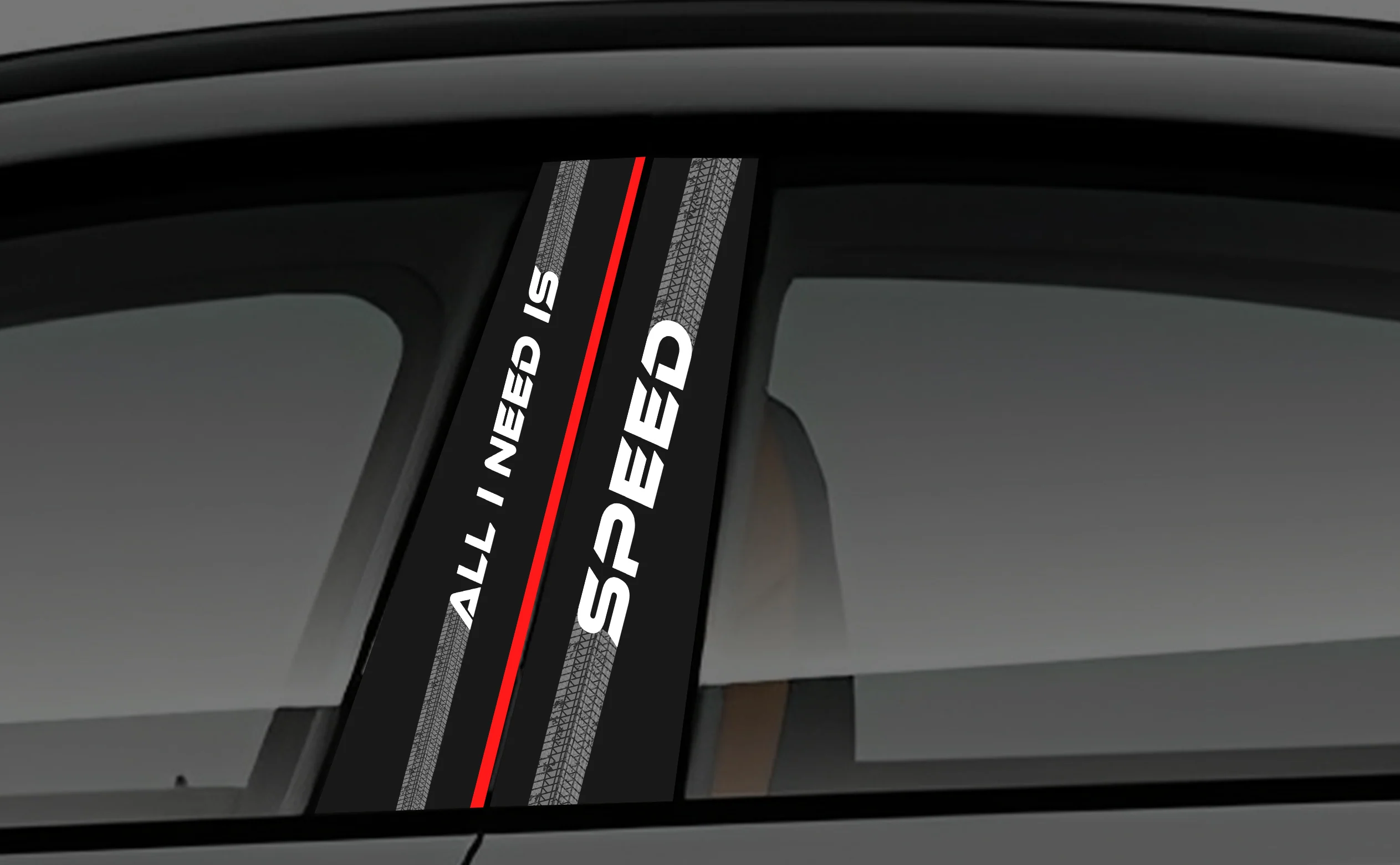 Speed Window Pillar Wrap for Cars