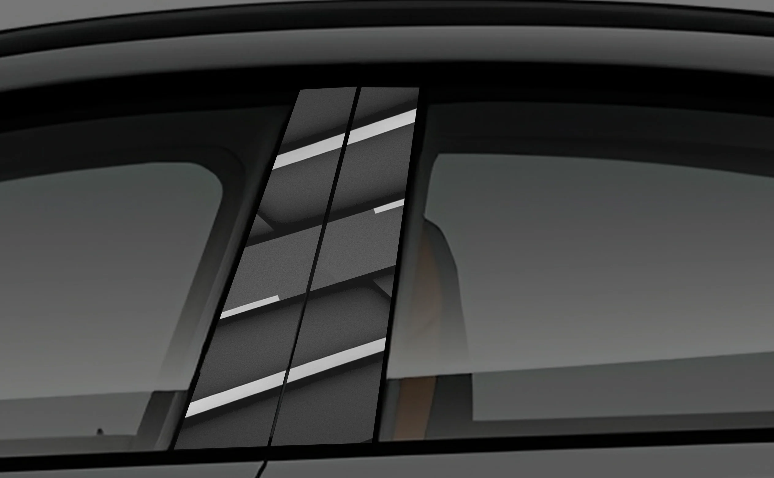 Strip 5 Window Pillar Wrap for Cars