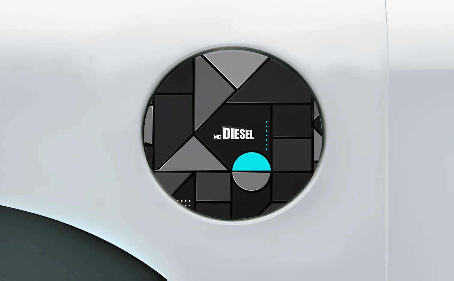 Zen Blocks Fuel Cap Wrap for Cars - Image 5